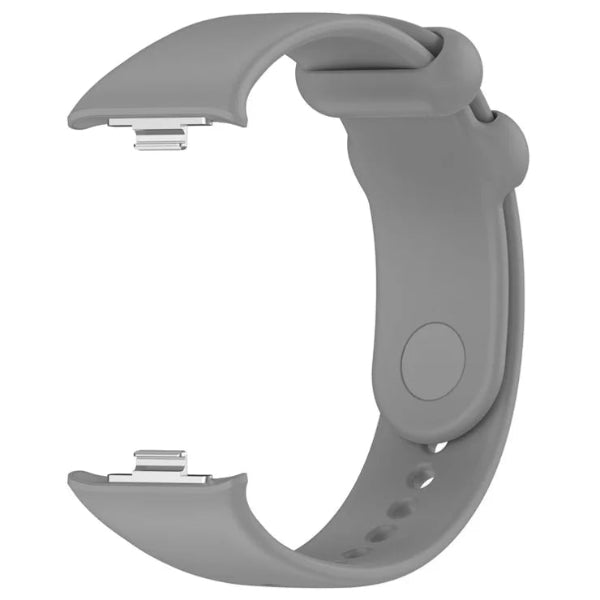 Silicone Wrist Strap For Redmi Watch 4 / Smart Band 8 Pro Grey