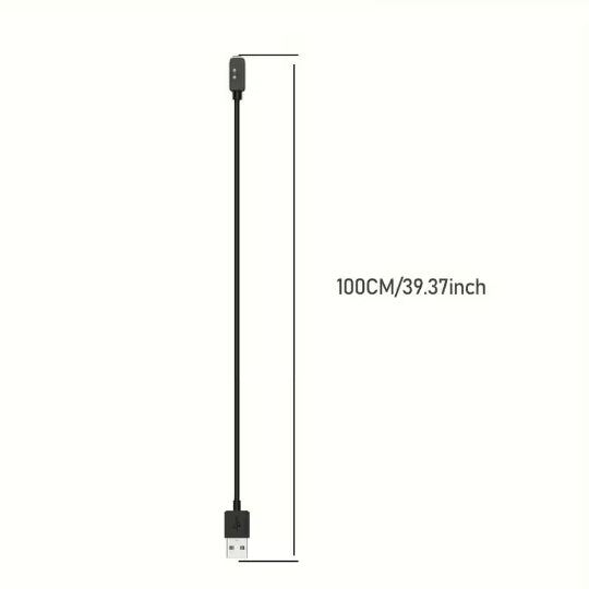Charging Cable Charger for Redmi 3, Mi Band 7 Pro, Redmi Watch 2, Redmi Watch 2 Lite Black 1M