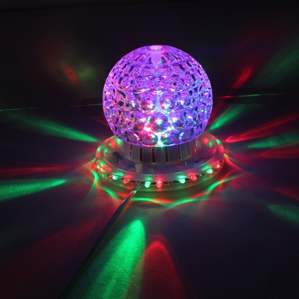 Disco Light LED Lotus Lantern 2 RGB decorative lights, round lamps, Party LED Light, lotus and circle pattern