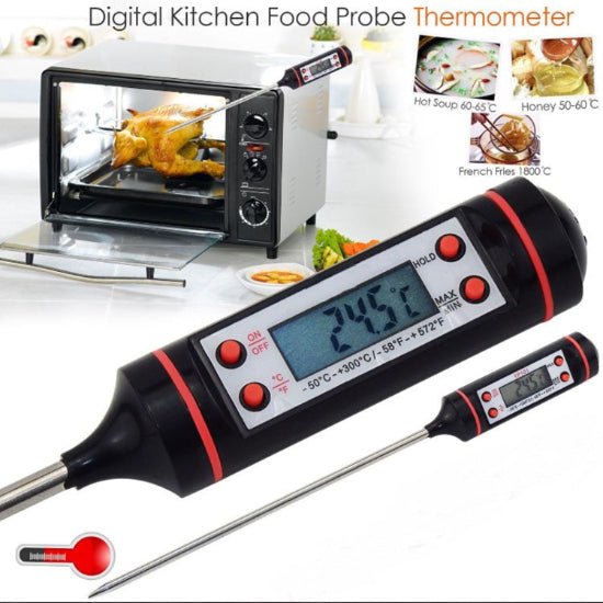 Digital Cooking Thermometer Waterproof Digital Cooking Thermometer up to 300ºC