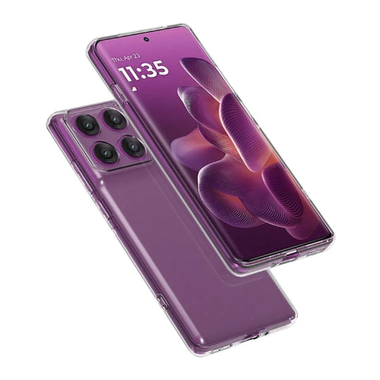 Tpu Silicone Back Cover Case for Moto Edge 60 Pro 5G Clear