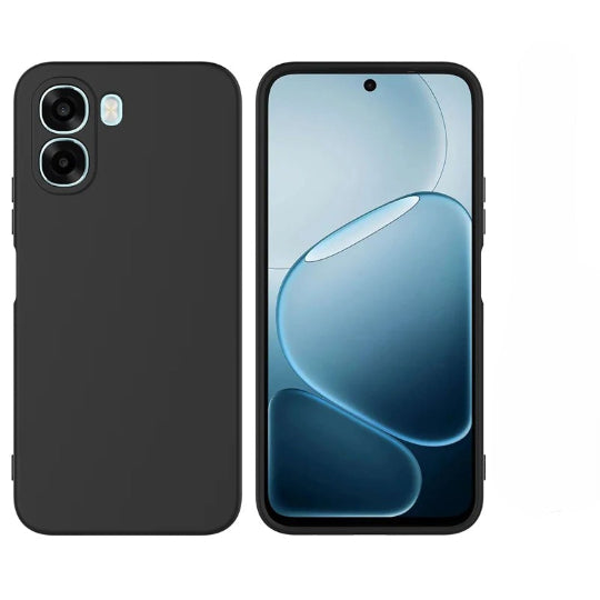 Cookover Silicone Back Case for Oppo A6X / Oppo A6 4G Black