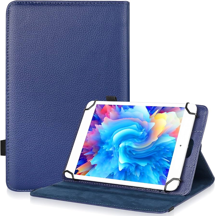 Universal Premium Case for Tablet 7-8 inches Blue 