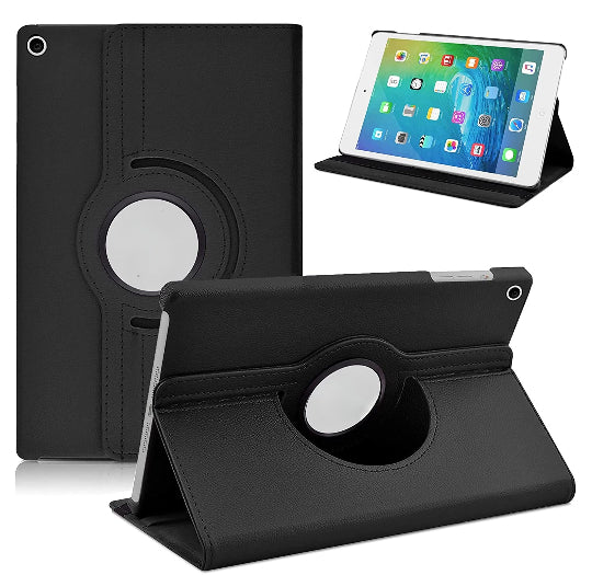 Smart Case 360 Degree Rotating Stand Cover For iPad Mini 1 / 2 / 3 Black
