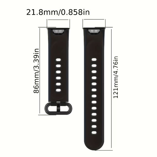 Replacement Smart watch Straps for Redmi Watch 2 Lite / Redmi Watch 2 / Xiaomi Mi Watch Lite 2 Black