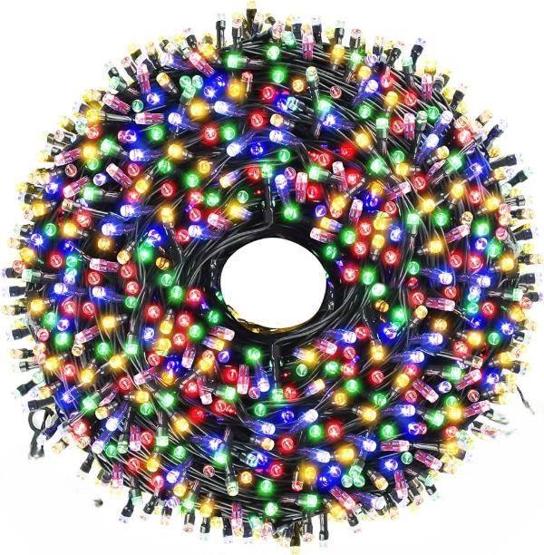 Christmas Led Light 300 LED Green Wire 30M Cabel String Lights (MultiColor)