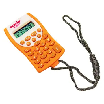 Mini Calculator Orange KK-2201