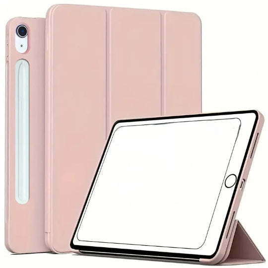 Cases  Slim Light Hard Shell Trifold Stand Tablet Book Cover Case For Samsung Galaxy Tab S9 FE 10.9-Inch