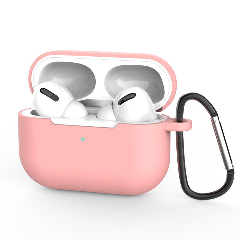 Silicone Case with Keychain Pink for Apple AirPods Pro 