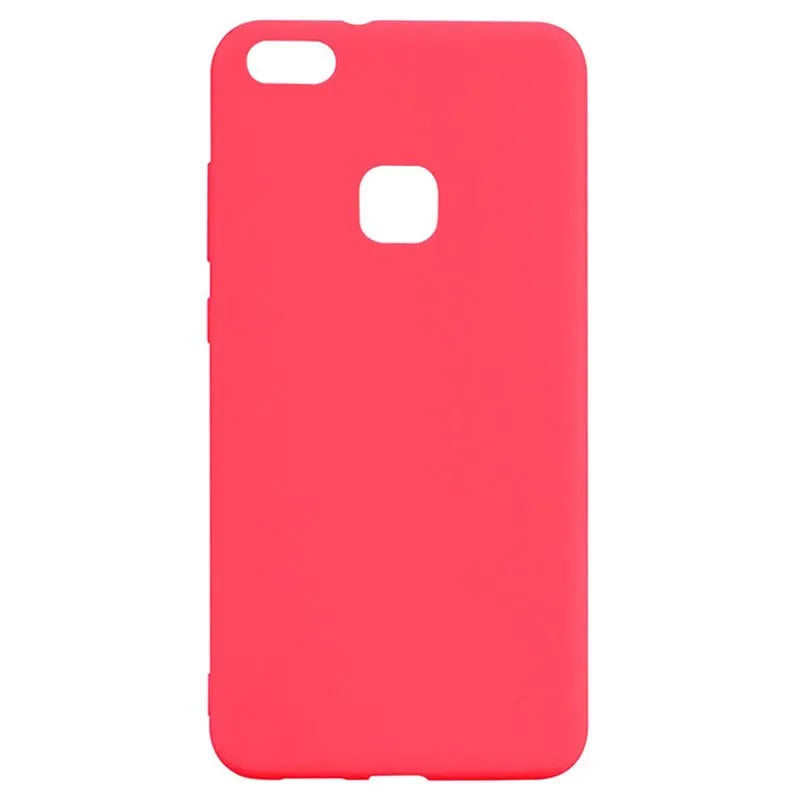 Silicone Cover For Huawei P10 Lite Red