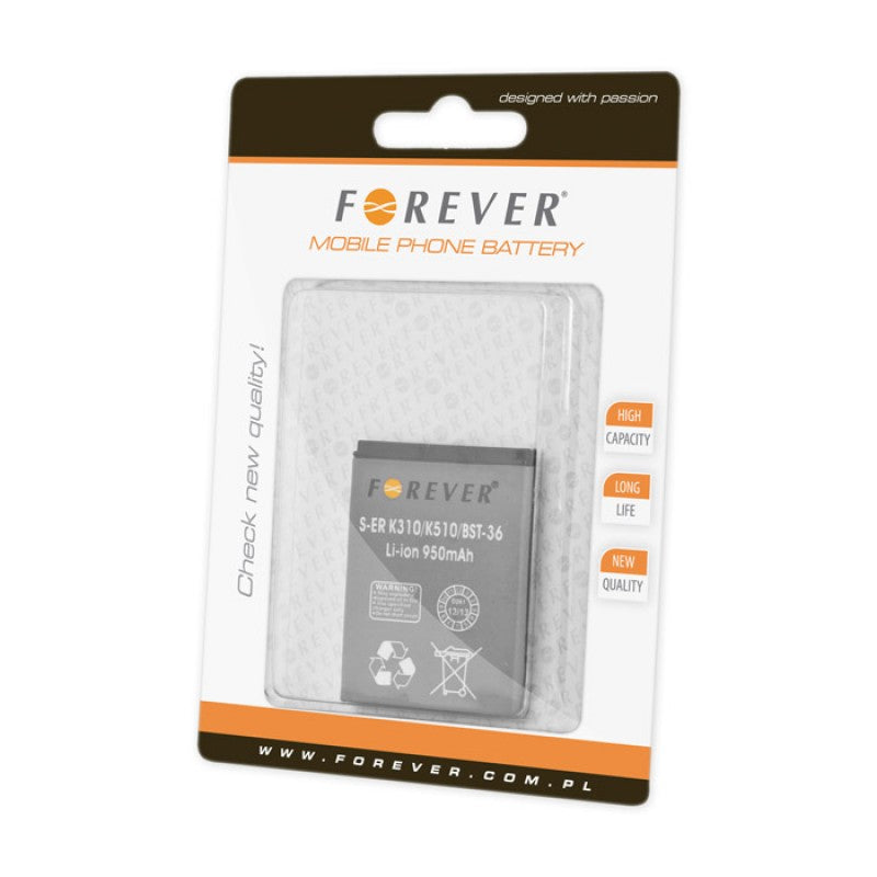 Forever battery Sony Ericsson K310/K320/T250/K510-BST-36