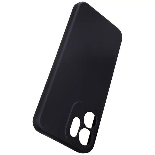 Cookover Quality Silicone Back Cover Case For Oppo Reno 14F (Black)