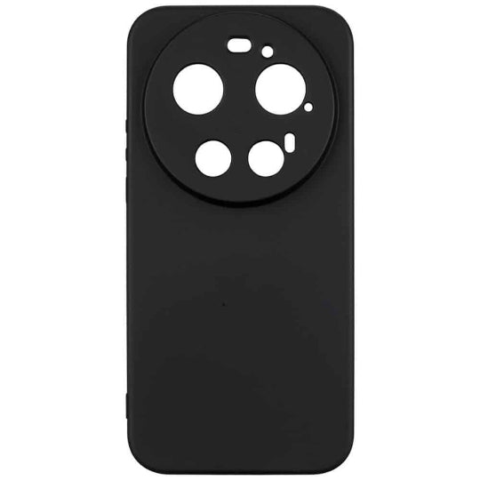 Premium TPU Silicone Back Protective Case for Xiaomi Mi 17 Ultra Black