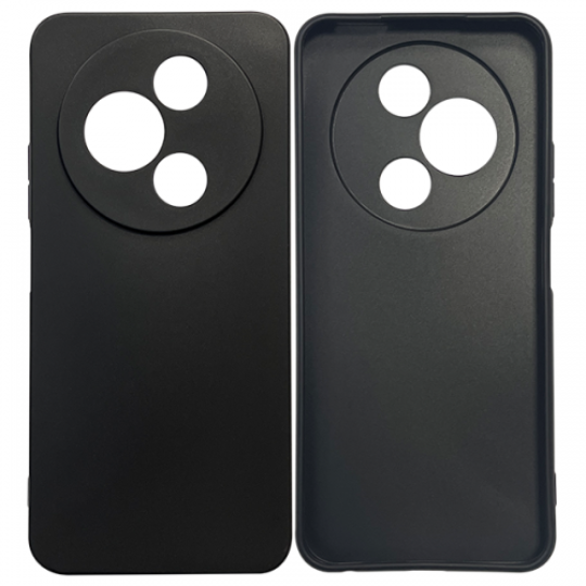 TPU Premium Silicone Back Cover Case For TCL 605 / T517D (Black)