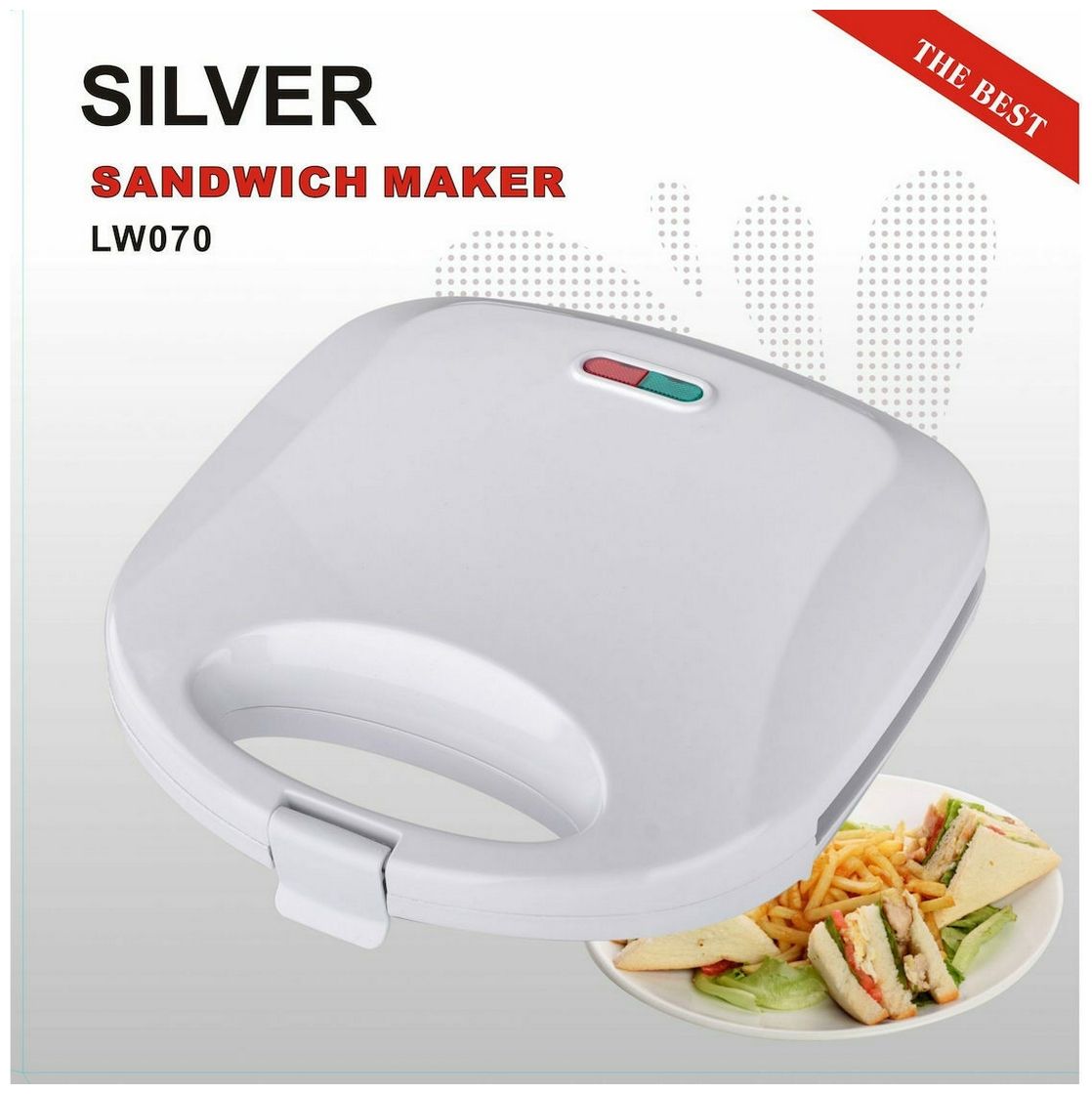 Sandwich Maker Sliver LW070 