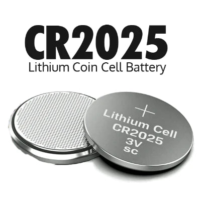 CR2025 3V Lithium Coin Cell Battery 5 PCS 