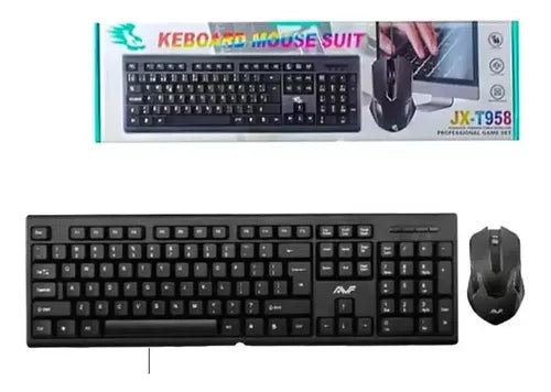 Keyboard Mouse Suite Gamer Jx-t958