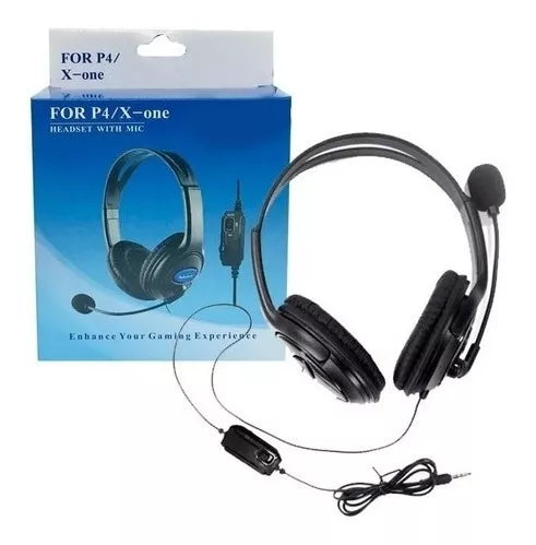 HEADSET WITH MIC FOR P4/X-ONE