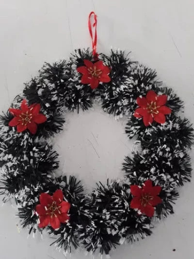 WREATH 25cm. Christmas Decorative Wreath