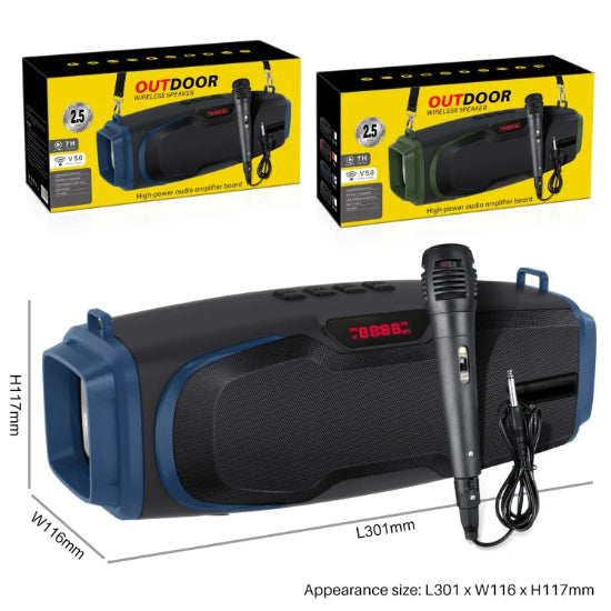 New Rixing NR-6012M Bluetooth Portable Outdoor Karaoke