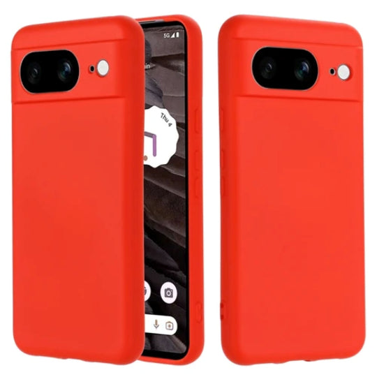 Tpu Silicone Back Case for Google Pixel 8 Red