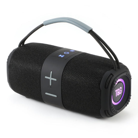 T&G TG-668 Wireless Bluetooth Speaker Portable TWS Subwoofer with Handle( Black)