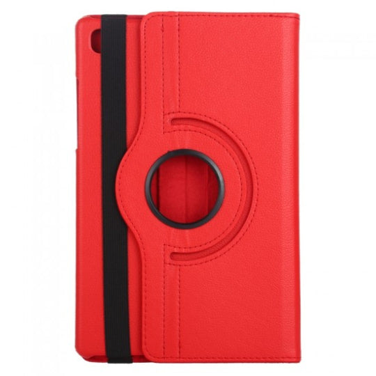 Smart Book Case 360° Rotating Stand Case for Samsung Galaxy Tab A7 - 10.4" SM-T500 / T505 / T507 Red
