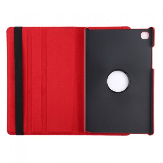 Smart Book Case 360° Rotating Stand Case for Samsung Galaxy Tab A7 - 10.4" SM-T500 / T505 / T507 Red