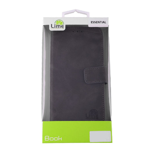 LIME CASE ONEPLUS 11 5G 6.7" ESSENTIAL MAGNET BOOK STAND CLIP GRAY