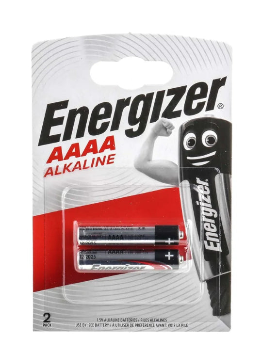 Energizer Alkaline Batteries AAAA 1.5V 2pcs