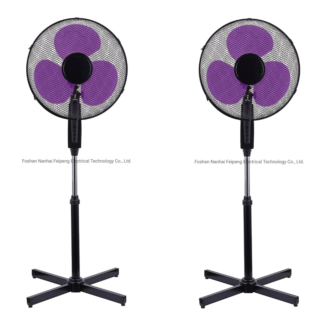 SILVER FS40-10 STAND FAN Purple 2pcs