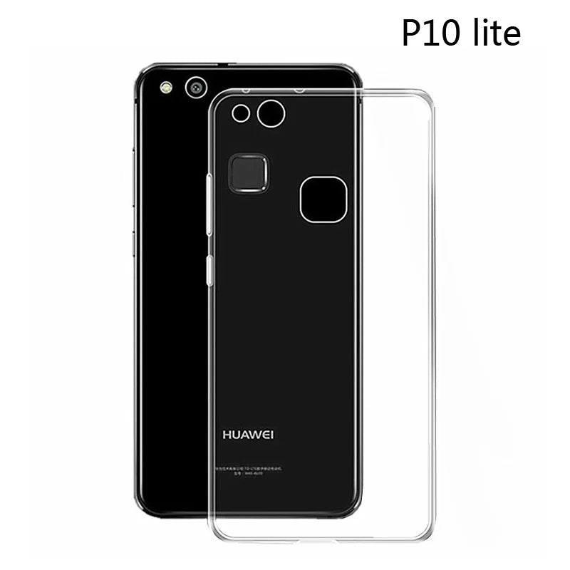 Silicone Cover For Huawei P10 Lite Clear