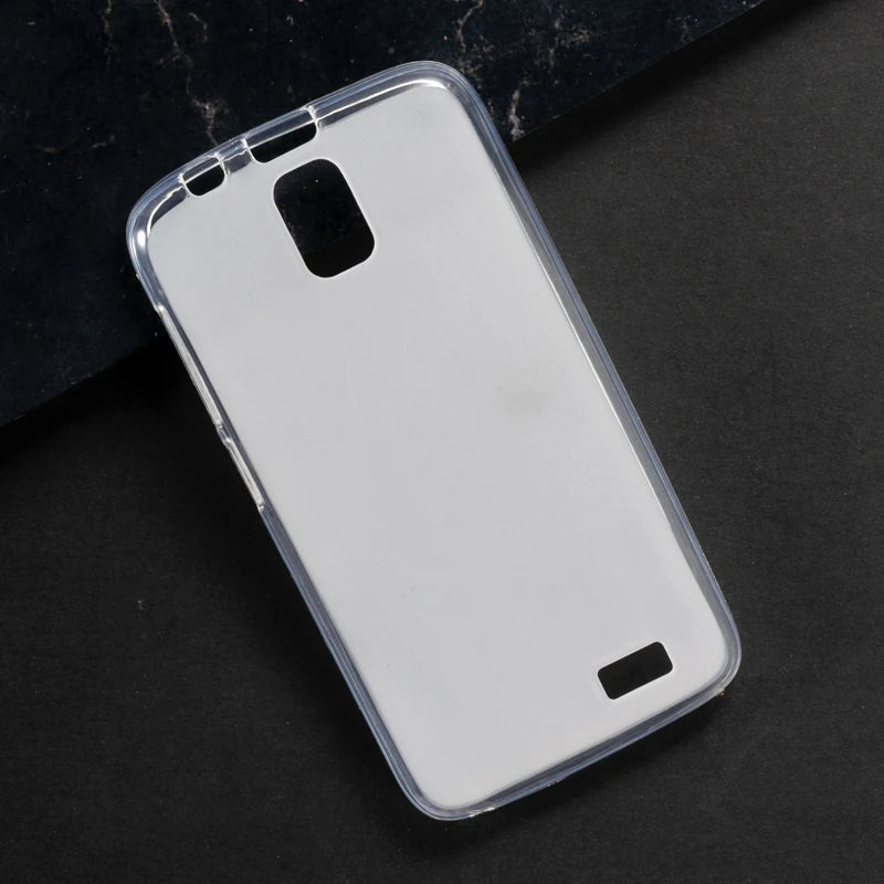 Silicone Cover For Lenovo A328 Clear