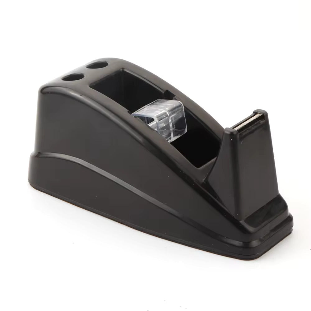 Mini Tape Dispenser Hl-1201 Plastic Hand Tear Tape Holder - Black