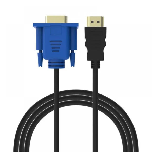 Cable HDMI male - VGA male 3M Black