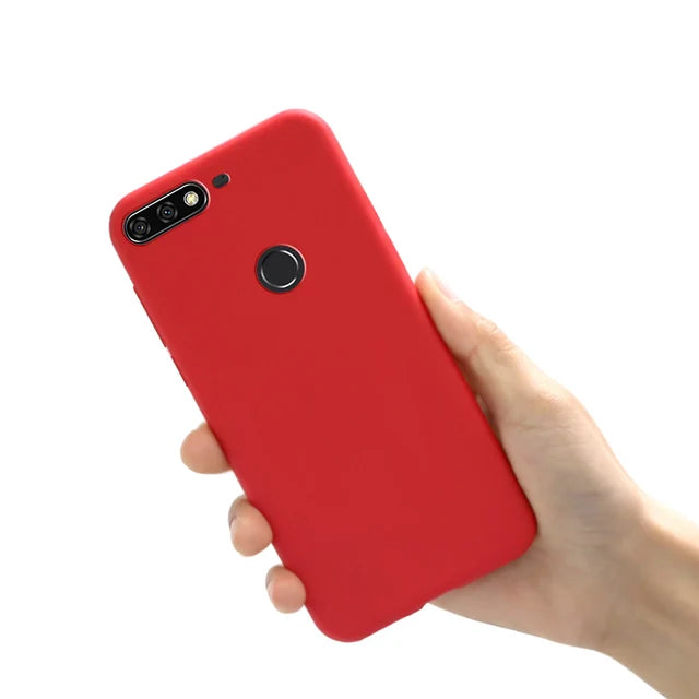 Silicone Cover For Huawei Y7 2018