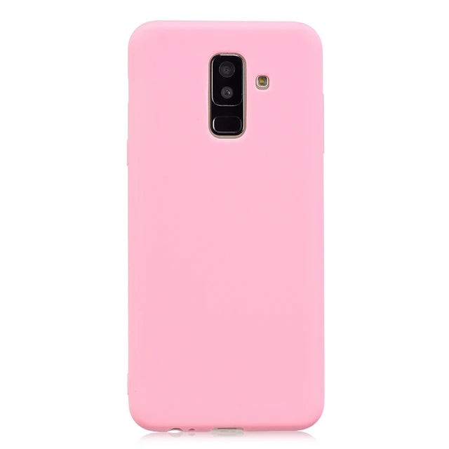 Silicone Cover For Samsung A6 Plus 2018