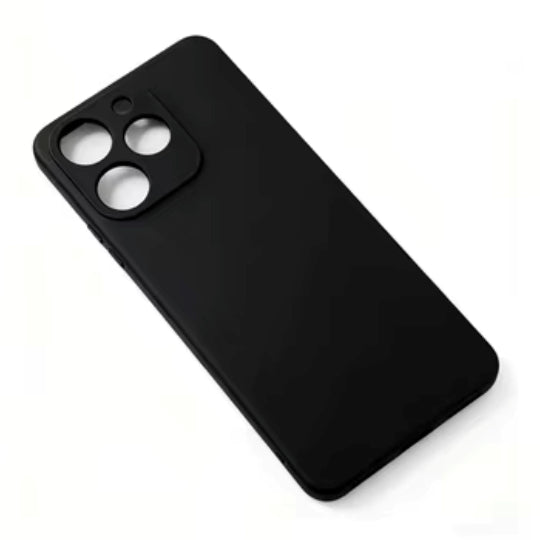 Premium Silicone Case for Realme Note 80 - Black