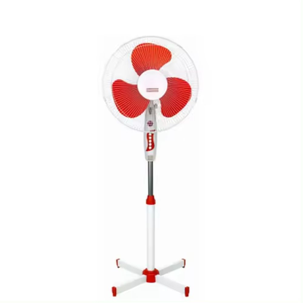 SILVER FS40-10 STAND FAN Red 1pcs