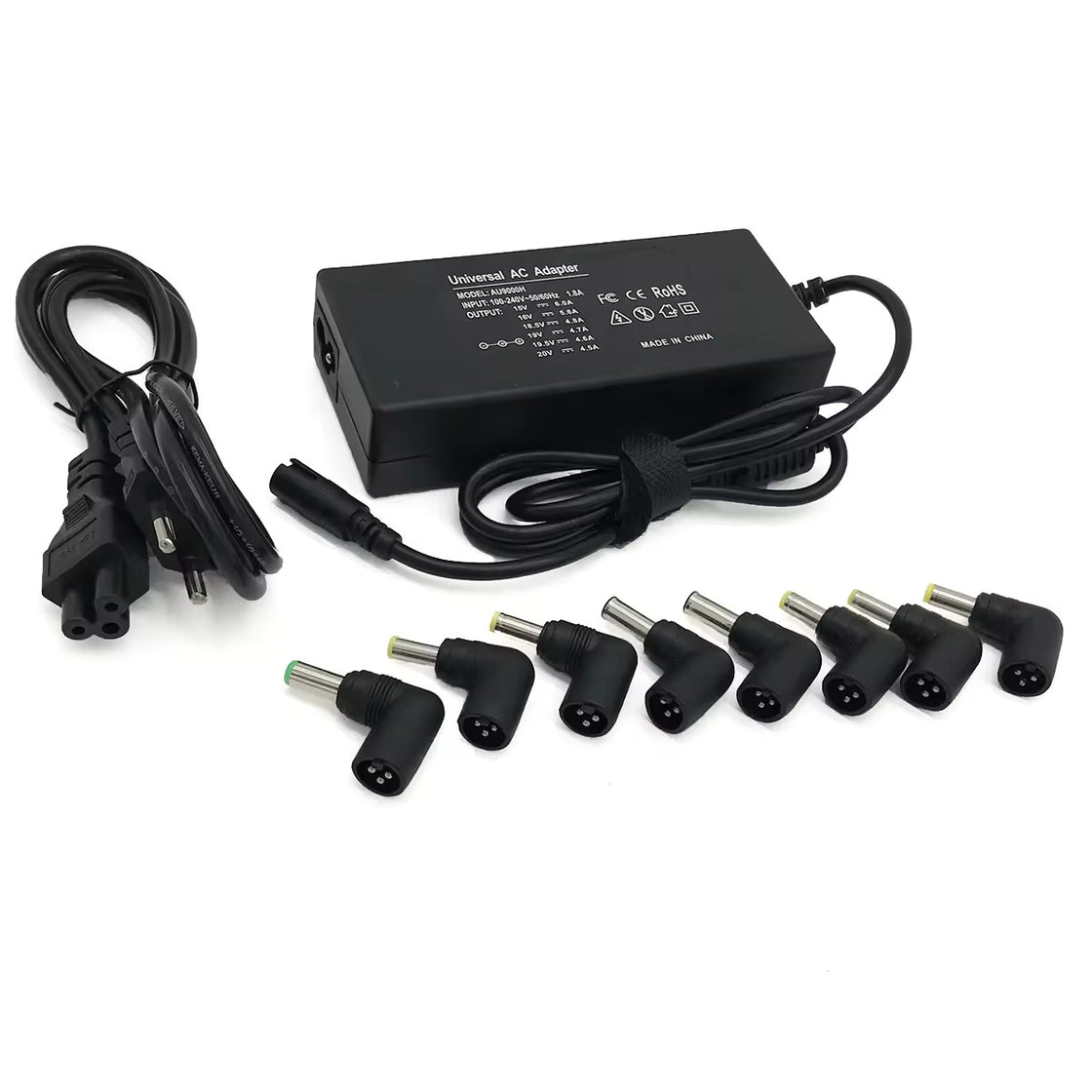 Adapter and Charging and power cable for Notebook Universal Laptop Power Adapter Charger 90W with 8 plugs