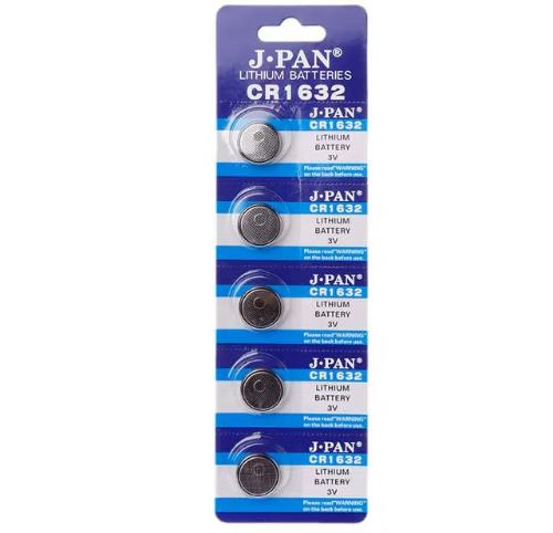 CR1632 Button Batteries 5pcs/pack LM1632 BR1632 ECR1632 Cell Coin