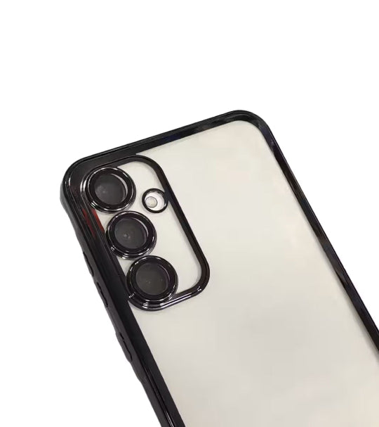 Fashion Case Back Cover Silicone Case With Camera Glass for Samsung Galaxy S24 & Samsung Galaxy S25