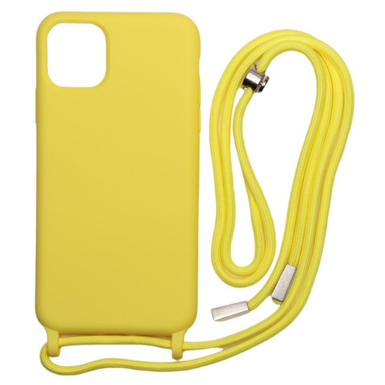 TPU Silicone Back Cover With Cord For iP-12/12 Pro