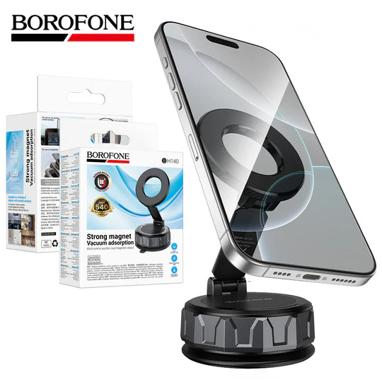 Borofone BH140 Car Mobile Holder with Magnet Black