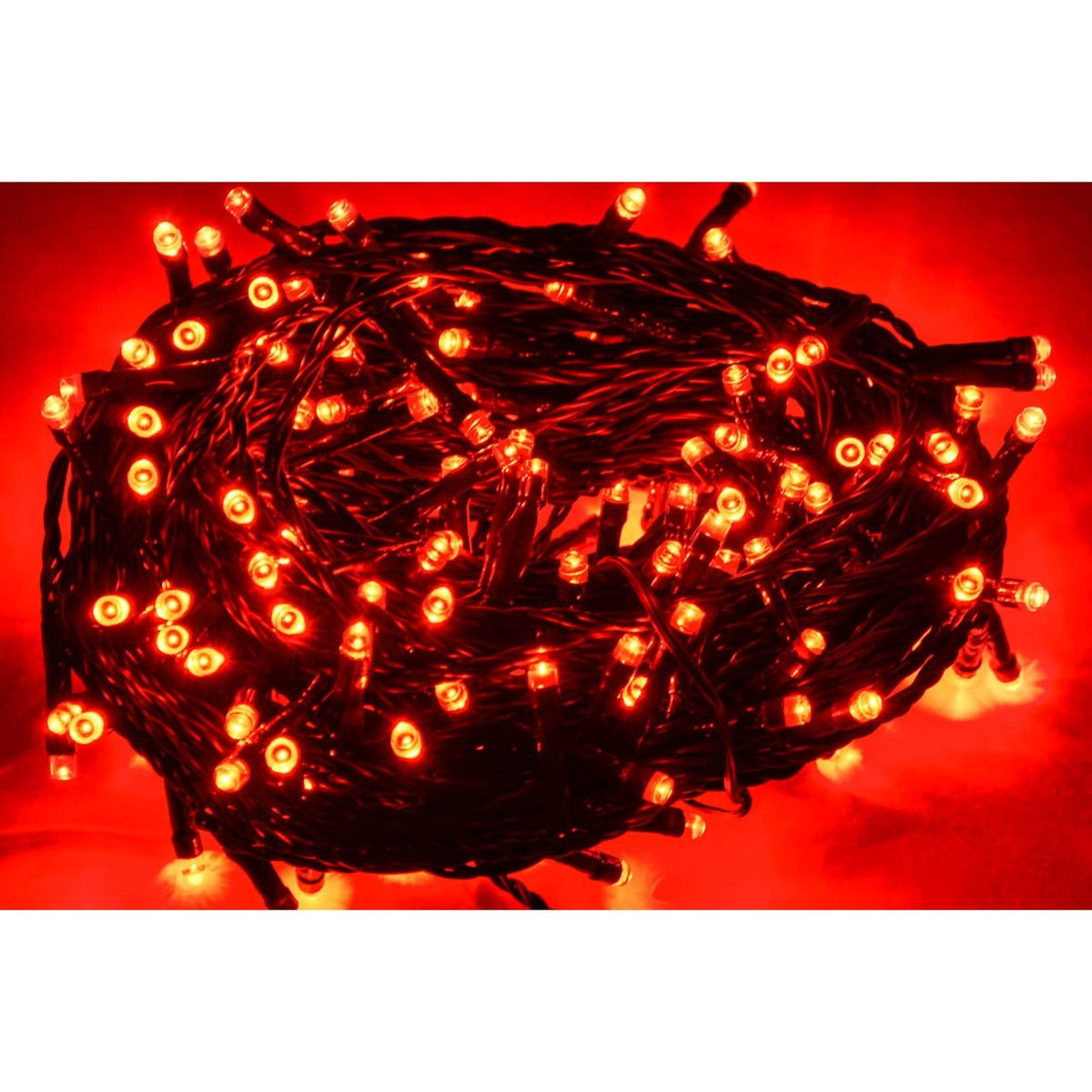 200 LED Roll Red 