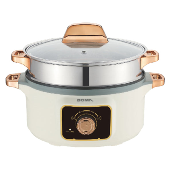 BOMA Multi Function Electric Heating Pot 3L 1000W 26cm 278x194x278mm BM-6503