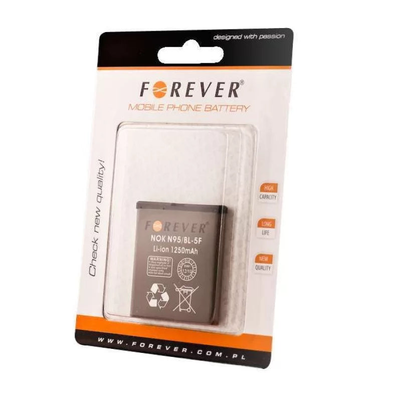 Replacement Forever Battery For Nokia N95 / 8GB / N95i / BL-6F