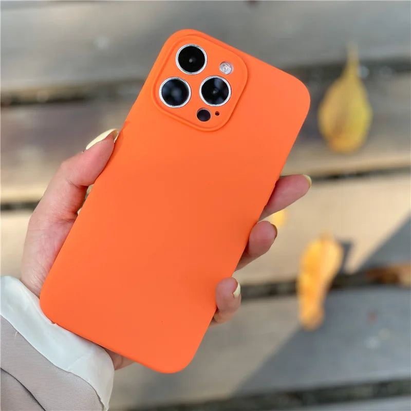 Premium Silicone Cover For iPhone 13 Pro