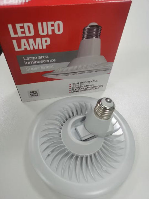 LED UFO LAMP 50W 6500k E27 Large Area Luminescence Lamp AC 175-265V