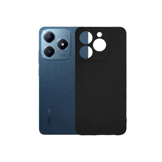 Cookover Silicone Back Cover Case For Realme C61 / C63 (Black)